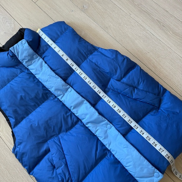 Marni x Uniqlo Oversized Lightweight Down Puffer Vest Unisex Small Blue - Picture 7 of 12
